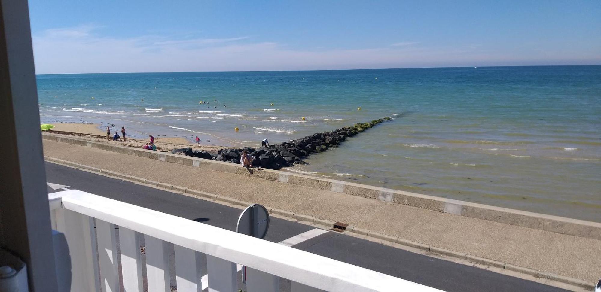 Vue Exceptionnelle En Front De Mer, 8 Personnes Ver-sur-Mer 외부 사진