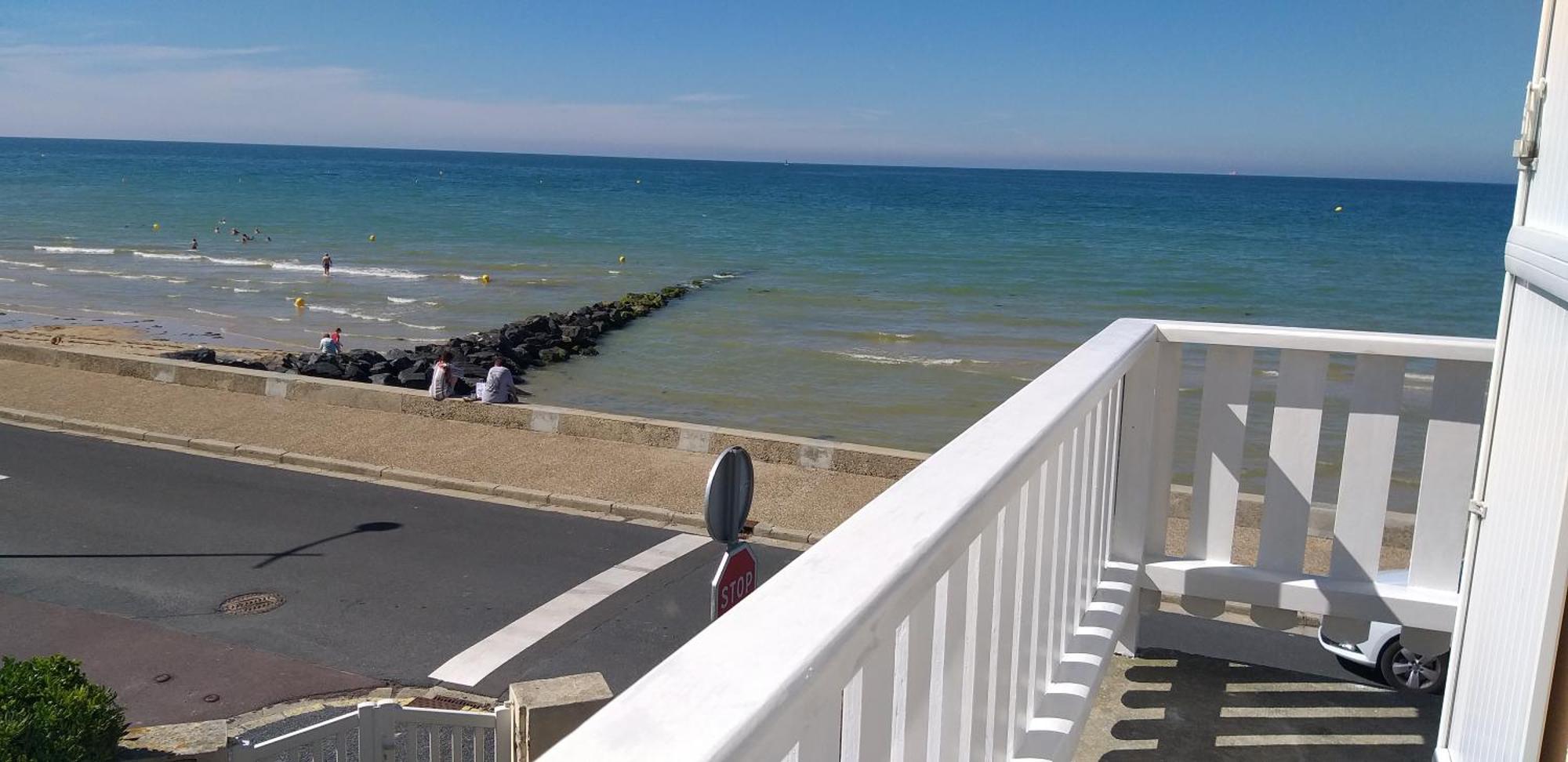 Vue Exceptionnelle En Front De Mer, 8 Personnes Ver-sur-Mer 외부 사진