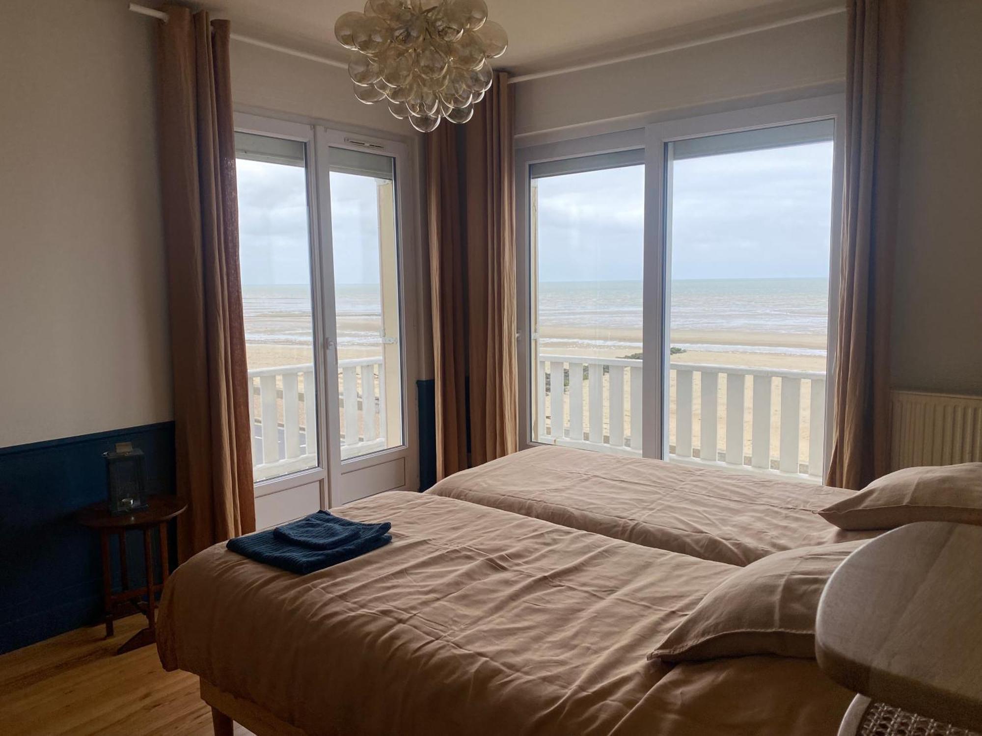 Vue Exceptionnelle En Front De Mer, 8 Personnes Ver-sur-Mer 외부 사진